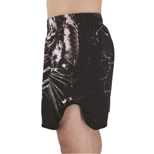 Venta al por mayor Diseña tus propios pantalones cortos MMA impresos con logotipo totalmente personalizado Proveedor directo de fábrica Pantalones cortos MMA cómodos - Product Image 3