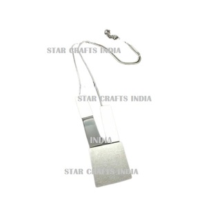 Atractivo Collar chapado en plata de 3 capas estilo étnico collar indio fabricante de joyas en India joyería de acero inoxidable - Product Image 1