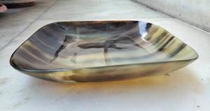 Wholesale Latest Design Natural Buffalo Horn <b>Serving</b> <b>Bowl</b> for Home or Hotel Dinnerware Salad Tools Use BY HF CRAFTS - Product Image 5