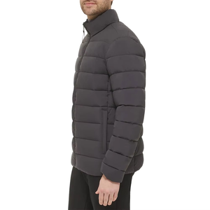 Best Selling Hooded <b>Canvas</b> Bubble Jacket for Men Waterproof Winter Hot Sale Wholesale Price - Product Image 6