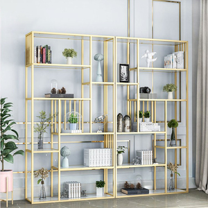 ชั้นวางของตกแต่งห้องนั่งเล่นทำมือจากไม้และเหล็ก รุ่น KTB68100 - Product Image 4