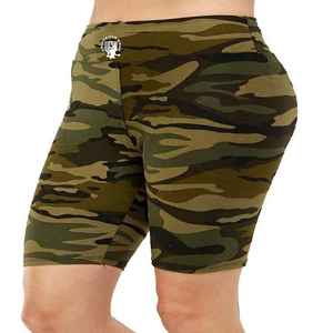 Custom New Fabrics Booty Scrunch Biker <b>Shorts</b> <b>White</b> Women High Waist Elastic Waistband Breathable Quick Dry - Product Image 3
