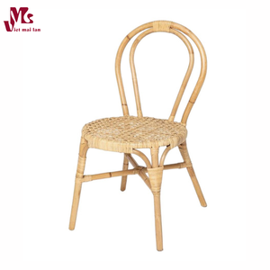 New Design Handwicker <b>Rattan</b> Dining <b>Chair</b> Elegant Furniture for Kitchen Boho Style Wholesale From Vietnam Artisans - Product Image 1