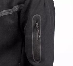 Custom logo <b>men</b> track suits private label jogger sets knit cotton premium tech <b>fleece</b> tracksuits - Product Image 6