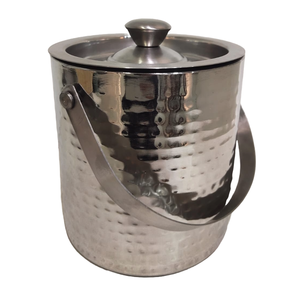 Top Supplies Refroidisseur de vin à couvercle détachable rond en acier inoxydable pour baignoires à champagne - Product Image 3