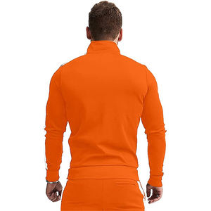 Ensemble de survêtement décontracté personnalisé OEM avec capuche et cordon de serrage, pantalon de jogging, couleur unie, imprimé, sport, deux pièces, coupe-vent d'hiver - Product Image 5
