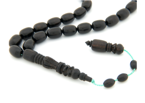 Vente en gros de perles de chapelet musulman ambre de parfum de haute qualité pour prière musulmane 99 perles Tasbeeh - Product Image 2