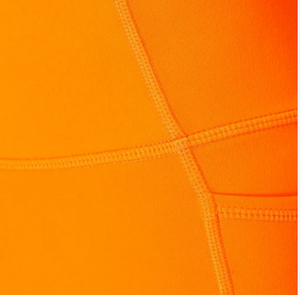 New Arrival Sublimated 100% Cotton <b>Leggings</b> Solid Color High Waist Crossover Design Women's Mid Waist Gym <b>Leggings</b> - Product Image 4