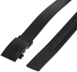 Cinturón Casual para Hombre, Ajustable, con Hebilla de Acero, Tamaño Personalizable, Ancho de 3.0 cm, Cuero Genuino de Vaca, Alta Resistencia - Product Image 5