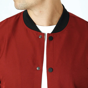 New Fast Shipments Winter Business Style Men's Latest One-Piece Thickened <b>Fleece</b>-<b>Lined</b> Bomber <b>Jacket</b> OEM Service Customized - Product Image 6