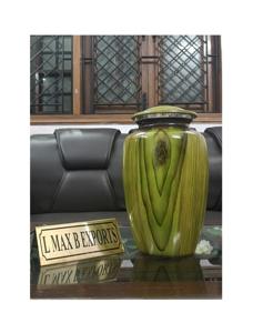 Urne funéraire exclusive urne moderne en métal en fer pour cendres humaines souvenir urne funéraire de qualité supérieure arrivée chaude - Product Image 3