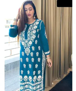 Indian Designs Ladies Readymade Digital Print Silk Kurtis Highest Quality Silk Kurtis for Women Indian and Pakistani Style Cloth