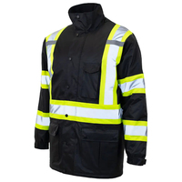 Chaqueta de Seguridad de Poliéster de Alta Visibilidad, Reflectante, Transpirable, Impermeable, Ignífuga, con Certificación CE, Precio Económico, Pakistán