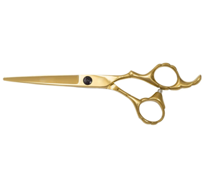 Golden Precision Elevate Your Craft with Professional Barber 6.0 <b>Hairdressing</b> <b>Scissors</b> - Product Image 2