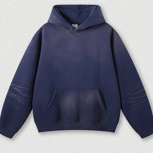 Chándal Deportivo Personalizado de Alta Calidad para Hombre, con Capucha, Cierre Completo, Cordón Ajustable, Transpirable, de Algodón, para Invierno - Product Image 5