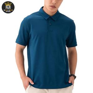 Polos de manga corta para hombre de alta calidad, diseño de ropa OEM personalizable, camisetas lisas transpirables de secado rápido - Product Image 1