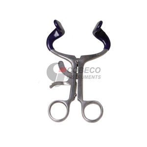 Jauge manuelle à mâchoires crantées en acier inoxydable pour la mesure de la dégaine des tissus, conçue pour éviter le pincement des tissus mous lors des mesures - Product Image 4