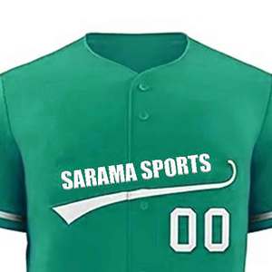 ชุดเครื่องแบบเบสบอลเยาวชนเสื้อเจอร์ซีย์ส่วนตัวพร้อมกางเกงชุดทีมเบสบอลระบายอากาศได้ดี - Product Image 4