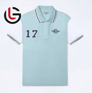 เสื้อโปโลสำหรับผู้ชายผ้าถักคอตตอน100% ขนาดใหญ่ใส่สบายไซส์ใหญ่พิเศษ - Product Image 5