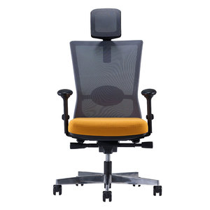 Chaise de bureau ergonomique Farm-01, chaise en maille moderne avec hauteur réglable, matériau en tissu mousse, construction en fer et plastique - RPB001 - Product Image 1