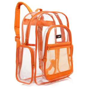 School <b>Backpack</b> Clear <b>Backpack</b> Wholesale High Quality for Custom Logo Clear Plastic <b>Backpack</b> Products Vietnam - Product Image 1