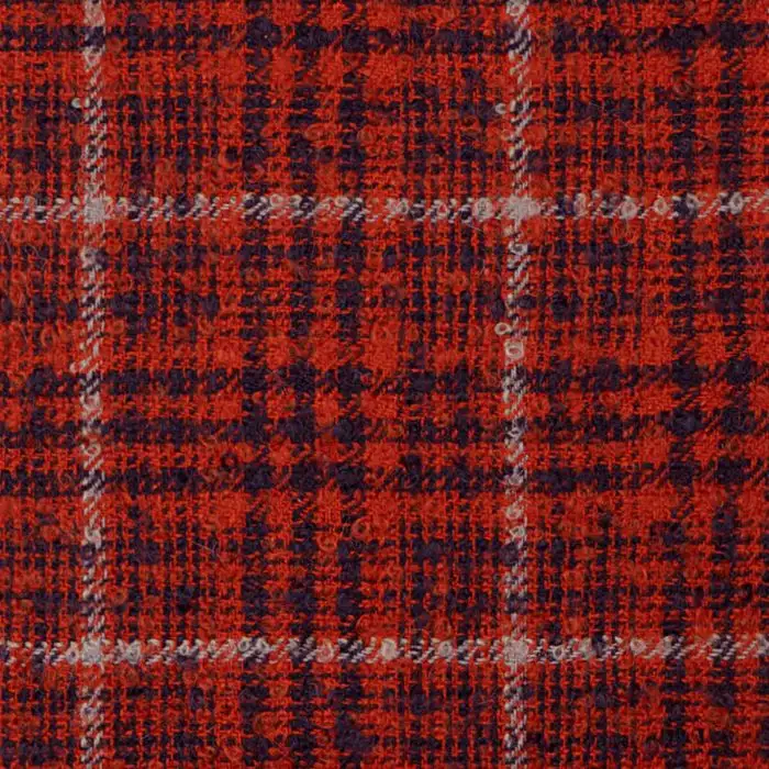 Commercio all'ingrosso di lana a quadri in tessuto Tweed di lana Tartan Check per soprabito invernale fornitura diretta in fabbrica per la realizzazione di Trench