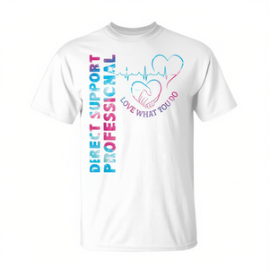 Camiseta Profesional de Apoyo Directo, Unisex para Adultos, Cuello Redondo, Manga Corta, Impresión Digital, Actividades Promocionales - Product Image 3