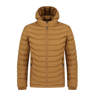 2024 Hot Selling Wholesale OEM <b>Men's</b> Windbreaker Puffer Jacket Winter <b>Men</b> Lapel Hoodie Down Coat High Quality Down Jackets - Product Image 2