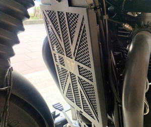 Radiateurs de vitesse en acier inoxydable pour T100 T120 Street Twin, technologie CNC - Nouveau modèle de protection pour la rétrofit/la mise à niveau MBiker - Product Image 6