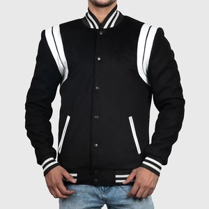 Chaqueta universitaria para hombre, chaqueta OEM de diseño personalizado con letras, ropa de calle, abrigo, chaqueta Bomber universitaria para hombre, transpirable - Product Image 5