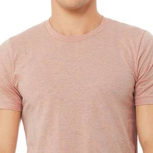 Venta caliente hombres camiseta ropa casual nuevo diseño adultos tamaños transpirable tasa al por mayor hecho a medida hombres camiseta con media manga - Product Image 2