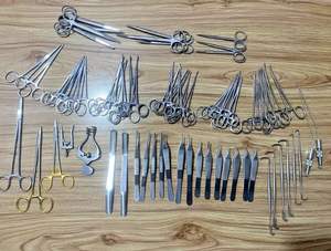 ชุดเครื่องมือผ่าตัดด้วยมือคุณภาพสูง72ชิ้นประกอบด้วยคีมยุง Mayo-hegar พื้นฐานสำหรับการผ่าตัด - Product Image 2