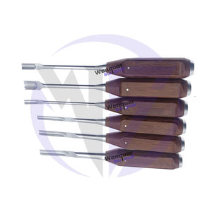 Ensemble de 6 instruments orthopédiques pour os, ciseaux et ostéotomes, curettes osseuses, fabriqués par Wenquar Pakistan Sialkot - Product Image 1
