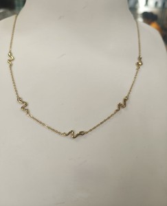 สร้อยคอแฟชั่นสแตนเลสสำหรับผู้หญิงและเด็กผู้หญิงสร้อยคอแฟชั่นใหม่สำหรับผู้หญิงและเด็กผู้หญิงแนววินเทจสุดสร้างสรรค์2024 - Product Image 2