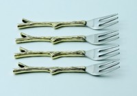 Ensemble de Cuillères à Salade en Bois et Résine Écologiques Marron et Noir, Résistant au Lave-Vaisselle, Logo Personnalisable, Ustensiles de Cuisine pour Anniversaire - Vente Chaude