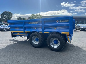 Broughan 14 Tonne Dump Farm <b>Trailer</b> with 560 <b>Wheels</b> Air & Hydraulic Brakes for Tractor Use Core Axle & Tire Components - Product Image 6