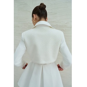 เสื้อเบลเซอร์แขนยาวผ้าสแปนเด็กซ์ - Product Image 3
