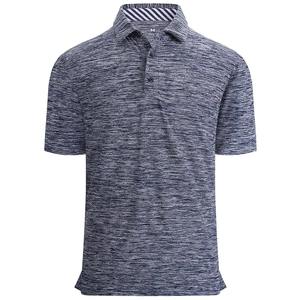 เสื้อโปโลไซส์ใหญ่สำหรับผู้ชายผ้าถักสีพื้นใส่สบายพิมพ์ลายสไตล์ลำลอง - Product Image 2