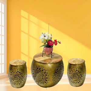 Table de chevet de coin de lit en bois élégante et moderne, fabriquée à la main, élégante, durable, fonctionnelle, meubles pour chambre à coucher, design contemporain - Product Image 4