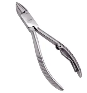 Stylish Design Thick Nail Clipper Ingrown Toenail Clippers for Thick Nails 5" Long Heavy Duty Stainless Steel Toe Nail Nippers