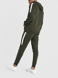 Sweat à capuche zippé épais et ample pour homme, pantalon de survêtement, logo personnalisé, 100% coton, 350g/m2, surdimensionné - Product Image 5