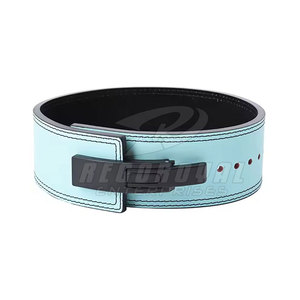 Cinturón de gimnasio de una sola punta con logotipo personalizado Cinturón de una sola punta de elevación de soporte pesado para atletas y levantadores - Product Image 2