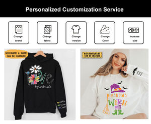 Sweat à capuche personnalisé Personnalisé Votre Design Photo LOGO Texte Sweat à capuche Cadeau personnalisé Ajoutez votre propre texte Sweat à capuche en coton mélangé personnalisé - Product Image 6