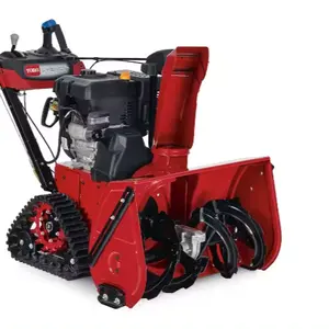 For New Power TRX 32-inch Two-Stage Electric Start Gas Snow Blower with Steel Chute, Power Steering and Heated Grips