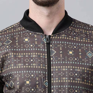 Nouveautés Vente en gros Bomber pour hommes Veste d'hiver Bomber pour jeunes Vêtements décontractés Blouson bombardier à logo personnalisé pour hommes - Product Image 6