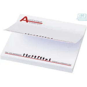 Hojas Adhesivas Personalizadas Sticky-Mate para Merchandising, Bloc de Notas Promocional - Product Image 1