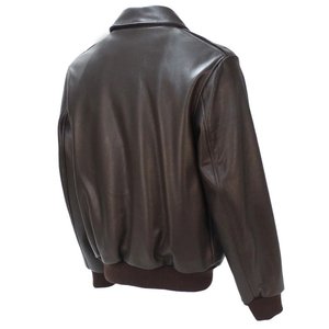 Chaqueta Casual de Cuero de Alta Calidad para Hombre, Estilo Urbano, Larga, Negra Teñida, con Cinturón, Chaqueta para Hombre - Product Image 3