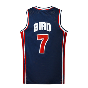 Maillot de basket-ball personnalisé jaune marine uniforme de sport personnalisé maillots de basket-ball de l'équipe marine blanc tout cousu - Product Image 4