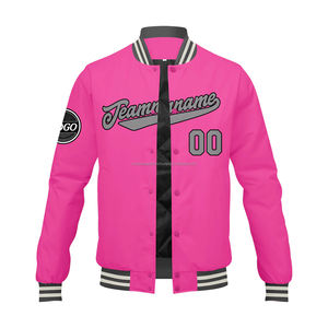 Veste d'université personnalisée faite à la main, manches en cuir de laine de qualité supérieure, col montant, broderie, décoration, Patches-MCACVJ-52 chenille - Product Image 2