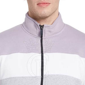 ชุดวอร์มผ้าฝ้าย100% ของผู้ชายชุดใส่ลำลองขนาดใหญ่พิเศษคอกลมระบายอากาศได้ดีลายพื้นสำหรับฤดูหนาว - Product Image 6